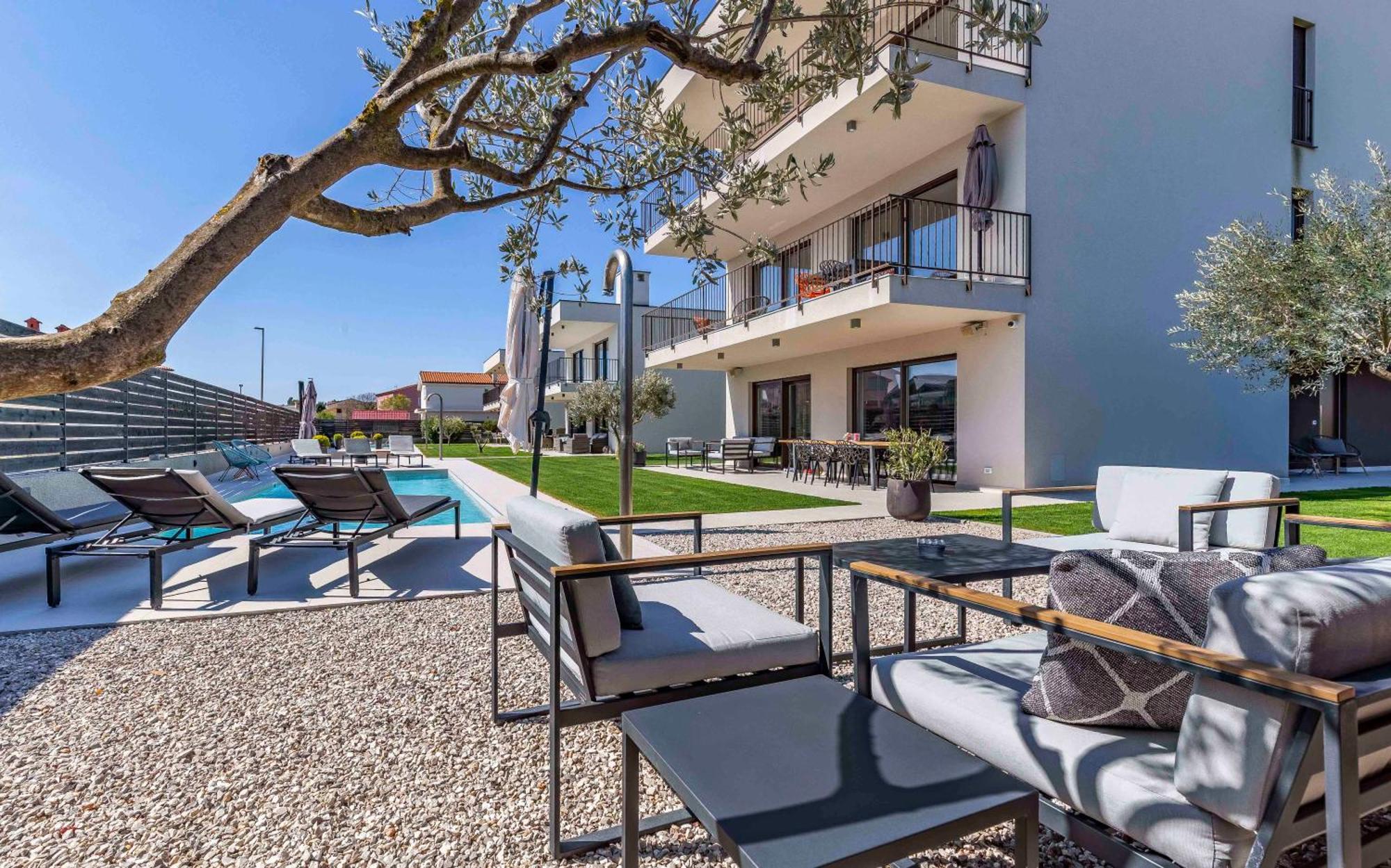 Ap Caci Mit Pool - Istriensonne 0712-0737 Apartment Medulin Exterior photo